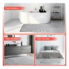 2pc Juego Baño Alfombra Suave Y Absorbente 40x60cm60x90cm