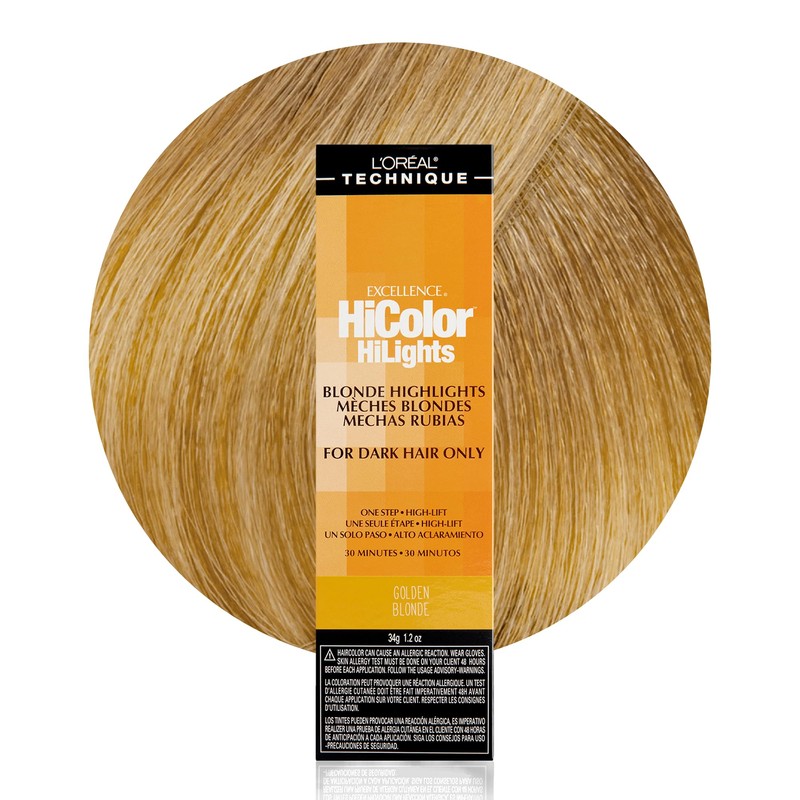 L'Oréal Technique HiColor Blonde HiLights Permanent Hair Color for Dark