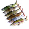 CENPEK 6Pcs Fishing Lures,Multi Jointed Pike Lure,Freshwater Saltwater Sea Fishing