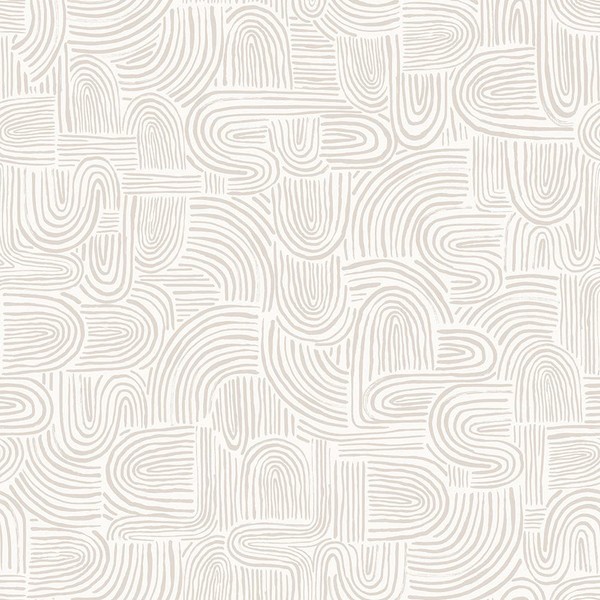 Tempaper Sand Swirl Swell Removable Peel and Stick Wallpaper, 20.5