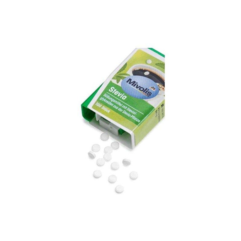 Stevia Tablets Sweeteners with Steviol Glycosides from the Stevia Plant