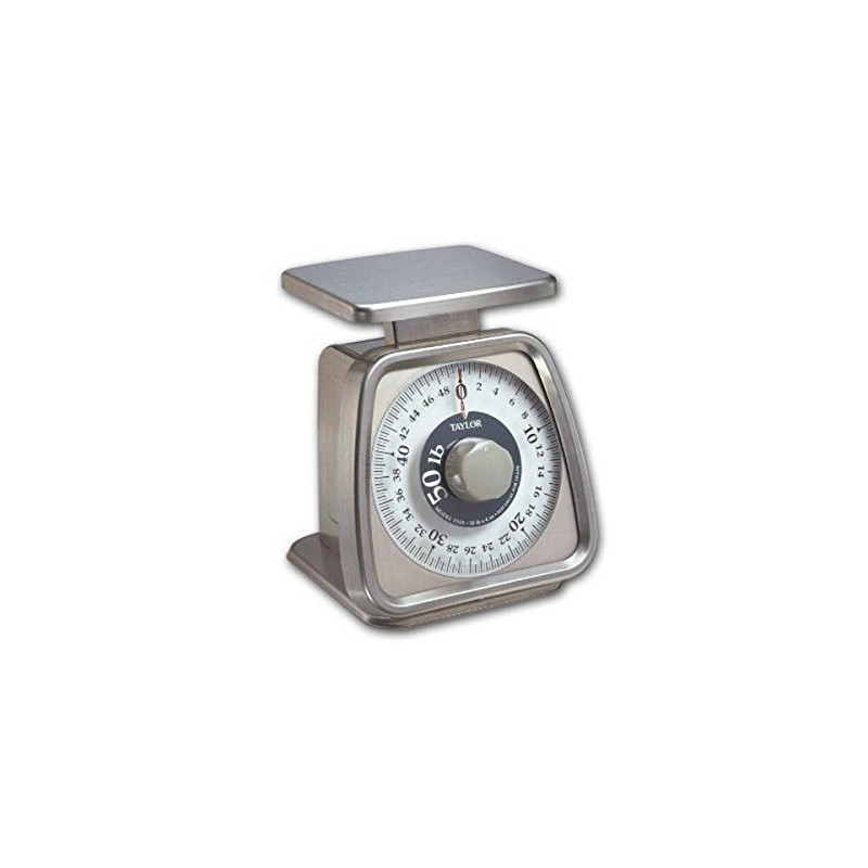 Taylor Stainless Steel Analog Portion Control Scale (50-Pound)