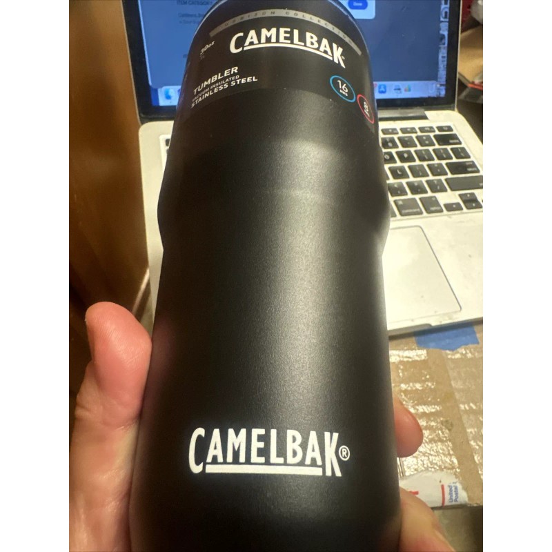 Camelbak 2390001085 Horizon 30 oz Tumbler, Insulated Stainless Steel Black
