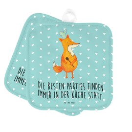 Mr. & Mrs. Panda Pot Mat Fox Chef Gift Chefs Kitchen Saying Pot Holder with Saying Cooking Pot Holder Set Oven Glove Saying