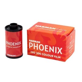 2 Rolls Harman Photo Phoenix ISO 200 C41 Color Negative Film, 35mm, 36 Exposures,