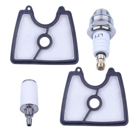 545112101 Air Filter for Husqvarna 125B 125BV 125BX 125BVX Leaf Blower, Fit for Jonsered B2126 BV2126 Blower Parts with Spark Plug Fuel Filter Replace for Craftsman 358794810 358794811