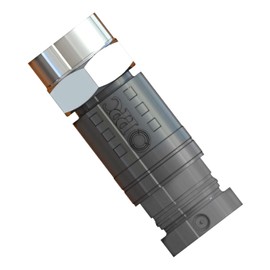 Compression F Connector CMX65 Professional for CT63 WF65 Shotgun Twin Sky coax Satellite Cable - as used by the leading Uk Satellite Company (Pack of 50)