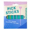 Pick Sticks - Fun Food Skewers for Kids (Yellow, Purple