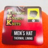 Thermal Energy Knits Men's One Size Fits Most Thermal Lining