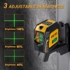 PREXISO 100Ft Laser Level Tripod Plumb Dot Green Point Laser