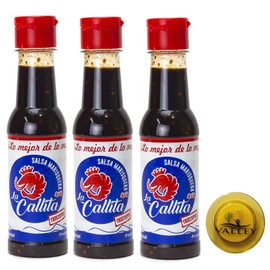 ( 3 pack ) La Callita Salsa, La Callita Seafood Sauce La Original by Lencho 4x4 and Marisquero from Guasave Sinaloa, 5 oz.