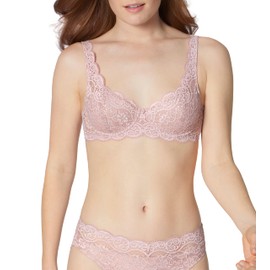 Triumph Women's Amourette 300 WHP X Wired Padded Bra, Mauve Rose, 40E