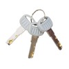 Gorin (gorin) Wire Lock [Red] 70 cm dyinpuruki- 3 Pieces Included g222wr