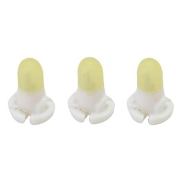 HVAC Control Neo-Wedge Bulb With White Socket(Set of 3pcs) Fit for Toyota Matrix Corolla Rav4 2006-2014 Replace#90010-01122 9001001122