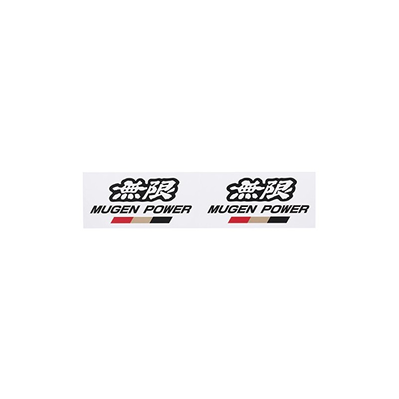 MUGEN 【 無限 】MUGEN POWER ステッカー B ブラック 【サイズ:M】 90000-YZ5-311B-K3