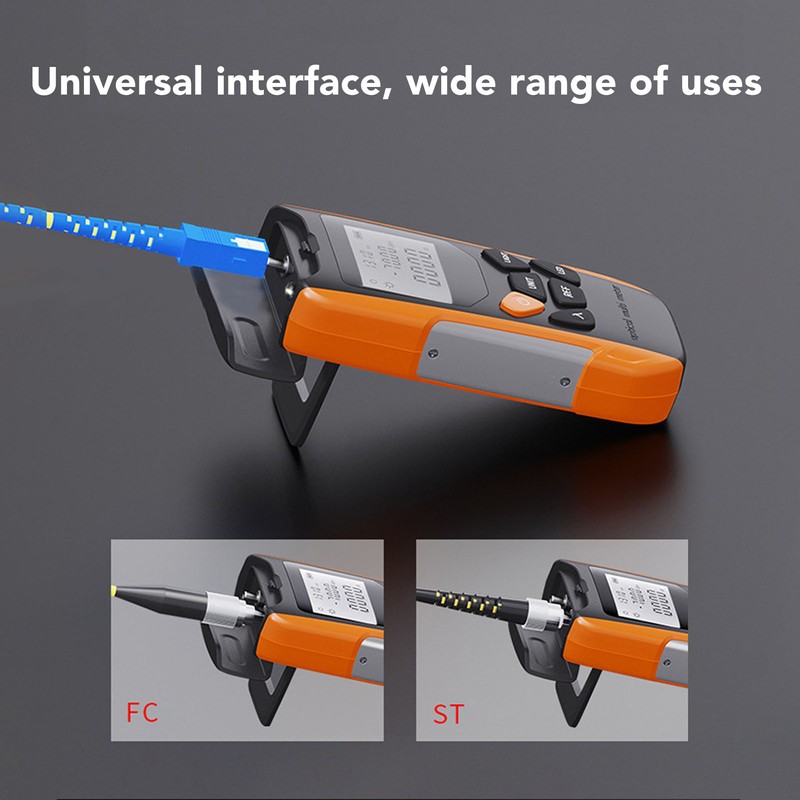 Optical Fiber Power Meter High Accuracy ‑50 to +26dBm Mini