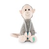 Matchstick Monkey Plush Monkey with Velcro Arms, Multicolour, Medium