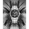 Reloj De Cuarzo Casual De Acero Impermeable Para Hombre D22