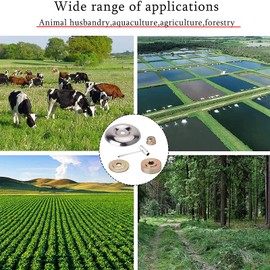 Mikqky Pack of 5 Replacement Parts for Brush Cutter, Brush Cutter Hardware Accessories, Blade Adapter Kit for Lawnmowers, Applicable to Stihl Fs120 Fs130 Fs130R Fs200 Fs200R Fs250 FS55 Brush Cutter