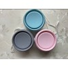The earth Silicone travel folding cup | collapsible camping mug
