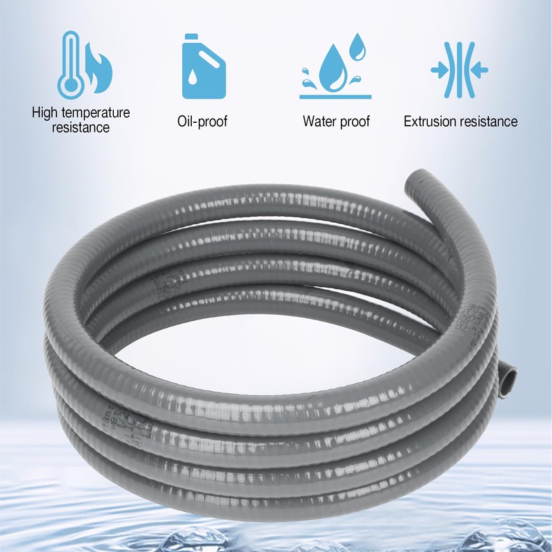 HOXHA 3/4 Inch 6 Ft Electrical Conduit Kit AC Whip