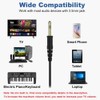 MOXKING 19.5Ft / 6M Extra Long Cord Headphones for TV
