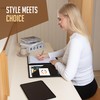 STYLIO Padfolio Portfolio Organizer Binder | Interview Resume Folder, Legal