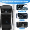 Compact Mini Car Trash Can with Lid - 2 Packs