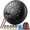 Facmogu Steel Tongue Drum, 6 Inch 11 Notes Rain Drum