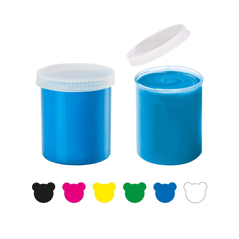 Carioca CAR-KO032 Baby Finger Paint,80 ml (Pack of 6)
