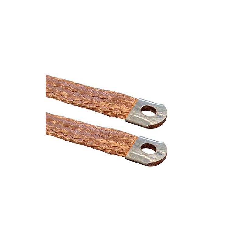 AUPROTEC Motor Ground Tape Ends Tin-Plated Length 200 mm 50