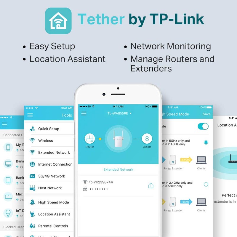 TP-LINK TL-WA855RE ampliador de red - Repetidor de red