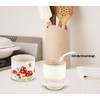 Mushroom Butter Crock For Counter With Water Line French Butter