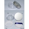AKOAK Capacity 20 ml(0.67 oz) Empty Reusable Plastic Loose Powder