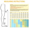 ZCLIKE® Medical Compression Stockings Thigh High (Footless) for Men &
