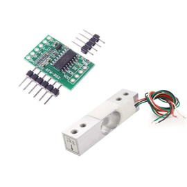 KKHMF Digital Load Cell Weight Sensor 2KG Portable Electronic Kitchen Scale + HX711 Weighing Sensor Module Compatible with Arduino
