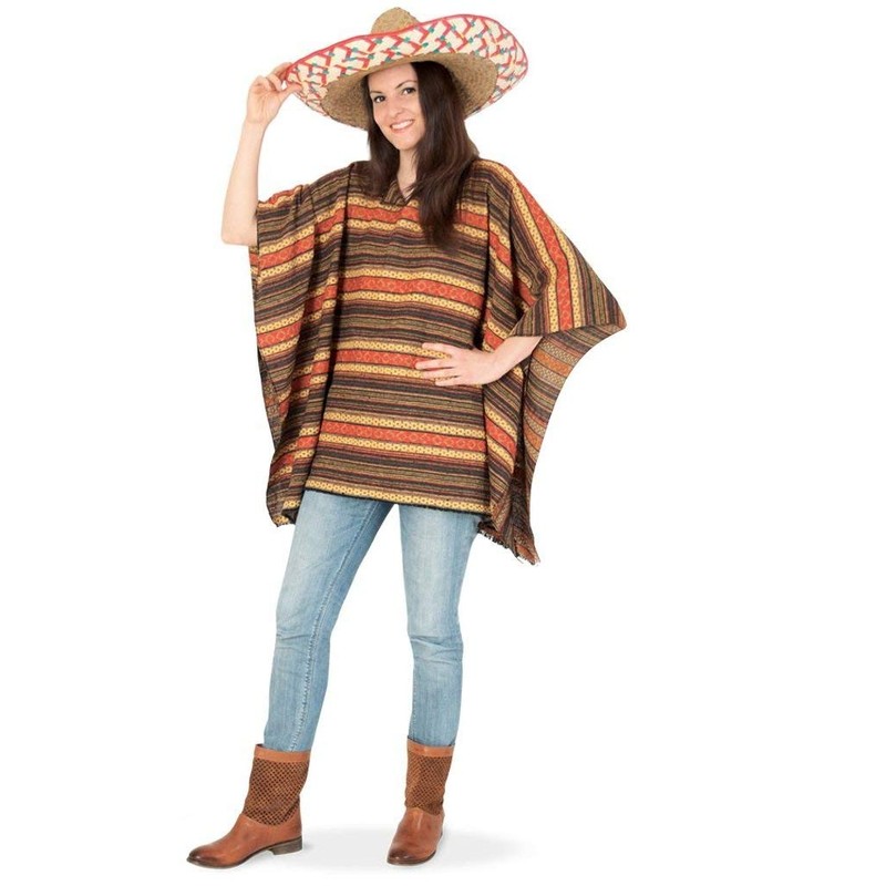 KarnevalsTeufel.de KarnevalsTeufel Poncho "El Sancho" Mexikaner Fasching Karneval
