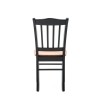 Boraam Shaker Dining Chairs Set of 2 - Black&Oak