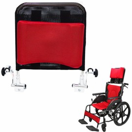 Wheelchair Headrest Neck Support Head Positioning Pillow Headrest for Wheelchair Post Surgery Neck Stabilizer Head Positioner Wheelchair Accessories for Seniors Adults(Red)