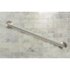 Moen Matte Black 24-Inch Bathroom Safety Grab Bar with Concealed