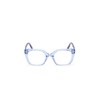GUESS GU50265 092 Shiny Light Blue 45/18/130 GIRL Glasses, 092