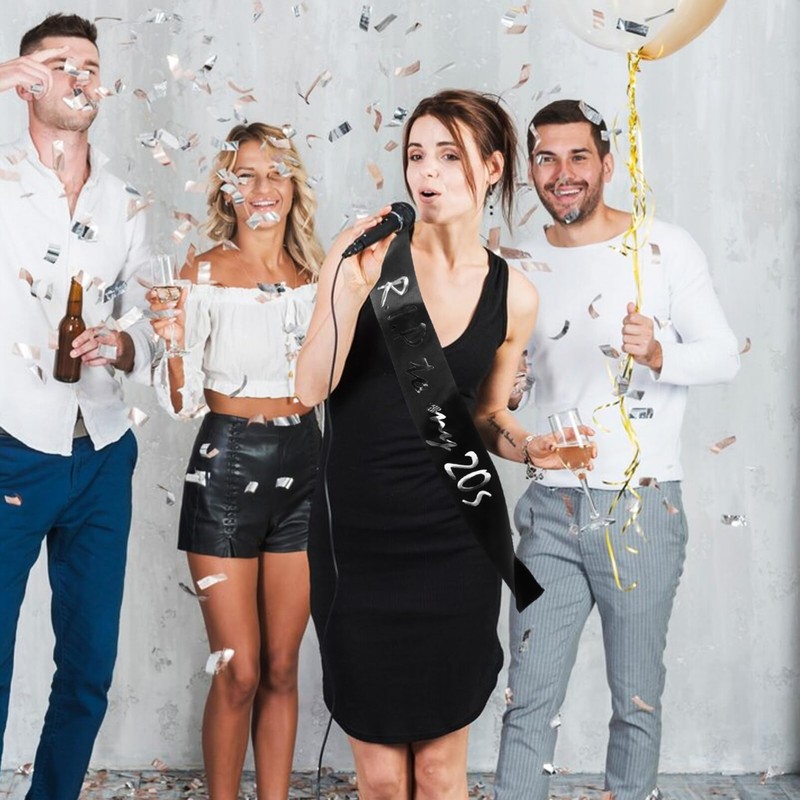 DEARMAMY Rip To My 20S Birthday Sash - White Sash