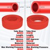 CheeMuii 76 PCS Brass DOT Air Line Fittings with 100FT