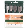 Bosch Accessories 4 pcs. Spade Bit Set (for Wood, Softwood,