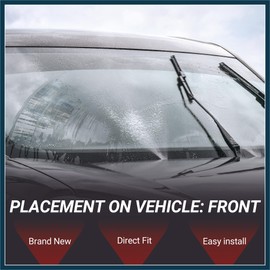 TUCKBOLD Windshield Washer Nozzle for Ford Edge Durable No.BT4Z17603A Windscreen Washer Sprayer Nozzle Black Front with Hose and Connectors 1 Set Automotive Parts