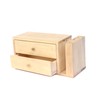 IVEI Wooden Pen Holder with Drawers - Desk Organizer -