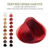 DEEP RED Henna Hair & Beard Color / Dye -