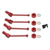 Front Rear Drive Shaft Aluminum Alloy Driveshaft CVD for Traxxas
