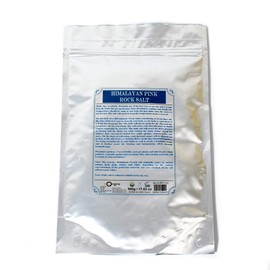 Mystic Moments Himalayan Pink Rock Salt 500g | Natural Bath Soak for Muscle, Perfect for Skin, Face & Body 100% Natural Vegan GMO Free