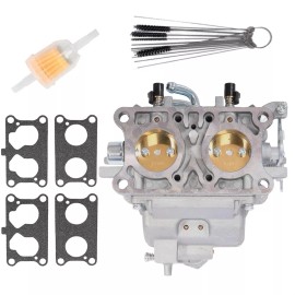 for Kawasaki Carburetor 15004-1047 Replace 15003-2989 For Kawasaki FD750D Engine w/ Cleaning